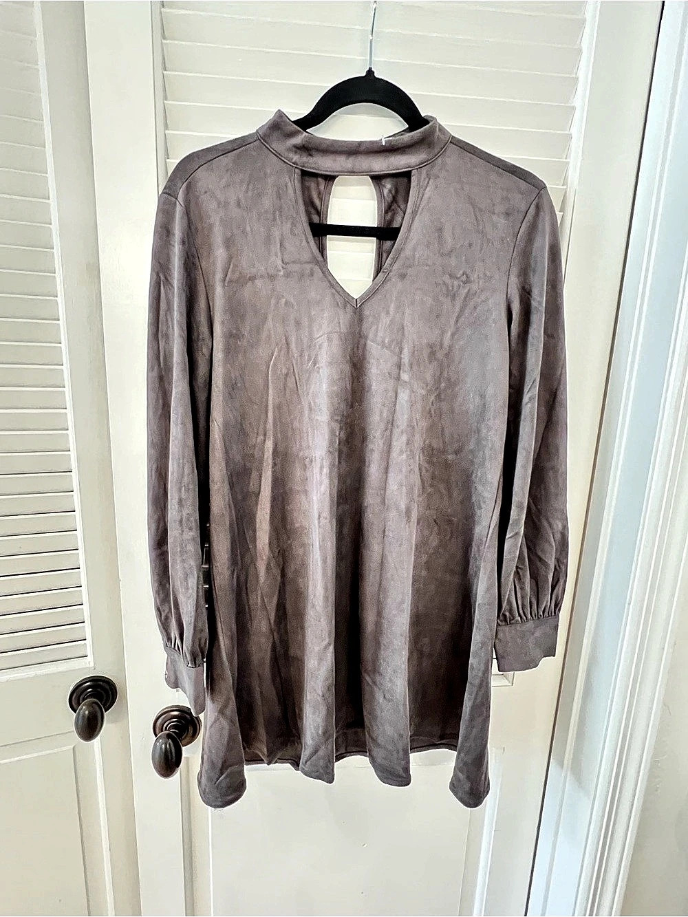 Karlie Mini Dress Brown Medium NWT